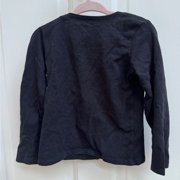 The Children’s Place 3T Black Girls Multiple Dog Long Sleeve Top - Picture 4 of 4